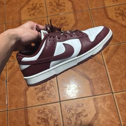 Nike Dunk Low- Size 9 Burgundy 