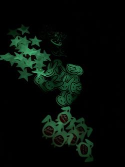 Bad Bunny Croc Charms Bad bunny croc charms 17 ct most of them glow in the dark ! Also Free Shipping To Your Door 🚪