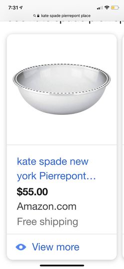 Kate Spade bowl