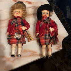 1930s Scottish Blinking Eye Doll