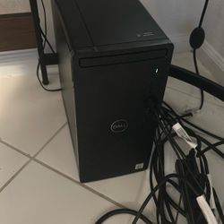 Dell Inspiron 3880 Desktop Computer - Intel Core i5 10th Gen, 12GB Memory, 512GB Solid State Drive, Windows 10 Pro,  Black Model Bundle