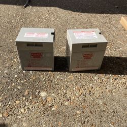 2   12 Volt Power Wheels Batteries 