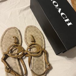 Coach Sandals Size 6.5