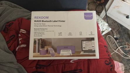 Bluetooth label printer