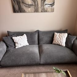 Modern Grey Couch 