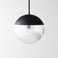 Cb2 Glass Pendant Light