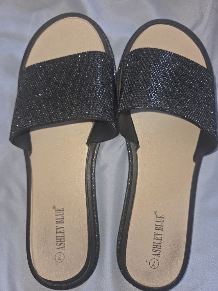 Ashley Blue Sandals
