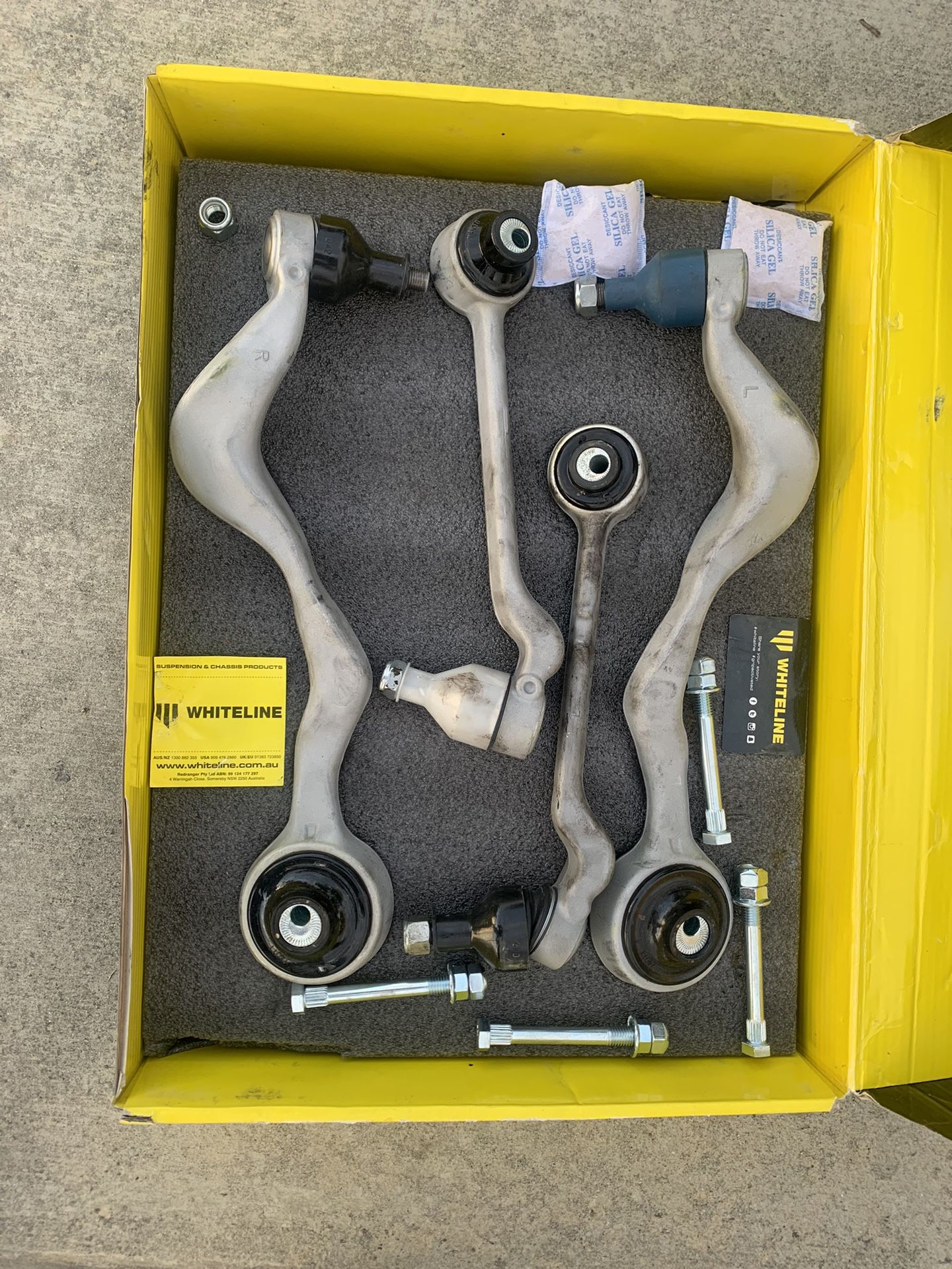2011 BMW 1 Series M Control Arms & Radius Arm Kit ( KTA255) Whiteline