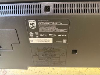 65” Phillips TV