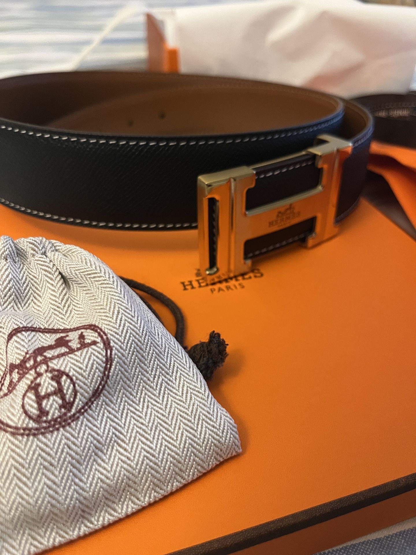 Hermes Reversiable Men’s Belt