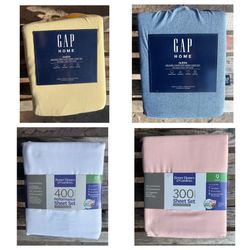 GAP Home Tshirt Soft Jersey Sheet Set 