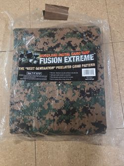 New Woodland Digital Camo Tarp