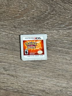 Pokémon sun 3ds