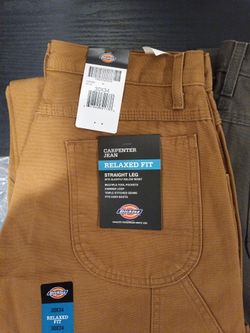 Dickies Carpenter Jeans & Shorts Lot 30x34 Relaxed Fit NEW With Tags Workwear