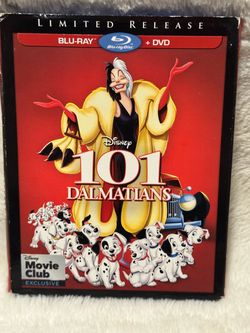 Disney 101 Dalmatians Blu-ray + DVD Limited Release