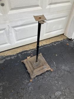 Original Ford Gumball Machine Cast Iron Stand