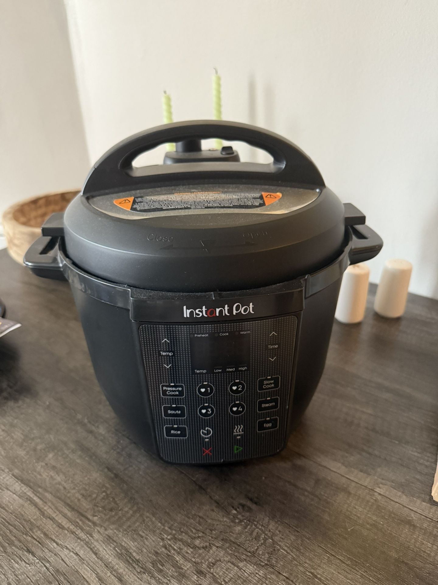 Brand New (never used!) Instant Pot Duo Plus 6-Quart Multi-Use Pressure Cooker – Matte Black