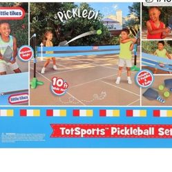Little Tikes Pickleball Set Regular Pice 45 New