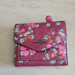 Leather Coach wallet