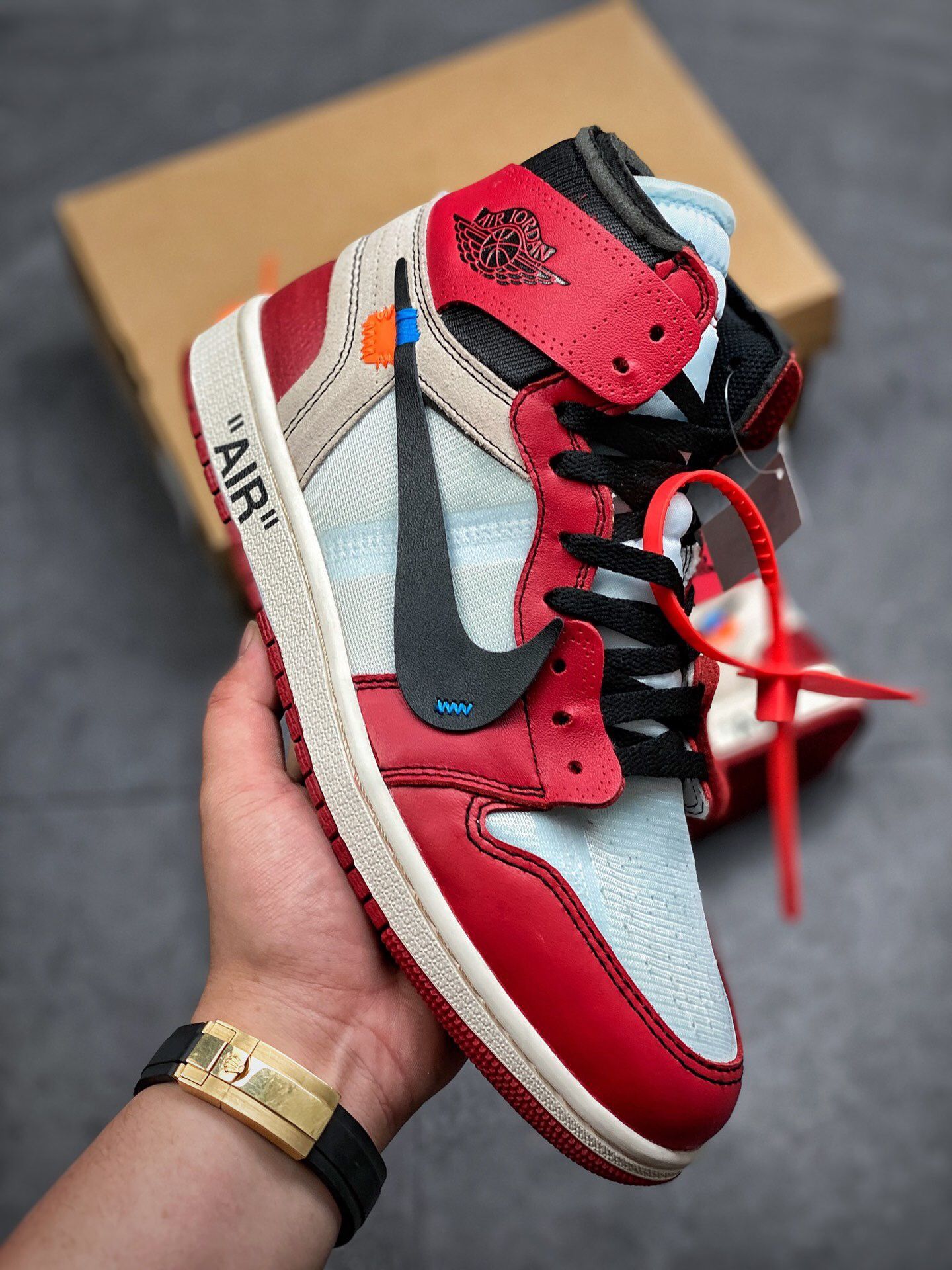 Jordan 1 Retro off White Chicago P1