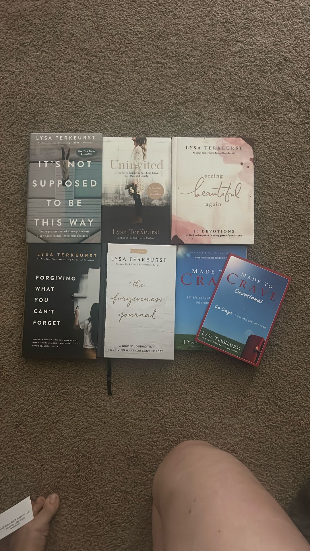 Lysa Terkeurst Book Set