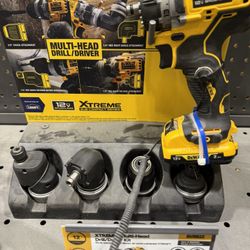 Dewalt Multi Head Drill Driver  12V