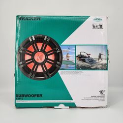 Brand New Kicker KM10 10" Marine Subwoofer