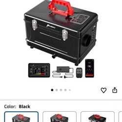 5KW Diesel Heater, 5L Toolbox Compact 2S Portable Diesel Air Heater 110V/12/24V All in One Fast Heat