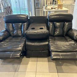 3 seater Recliner Sofa For sale 