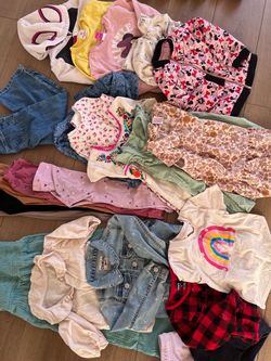 Girls Toddler Clothing Bundle Mixed Lot