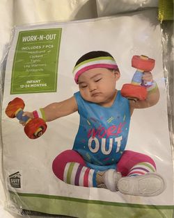 12-24 Mo Halloween Workout Costume 