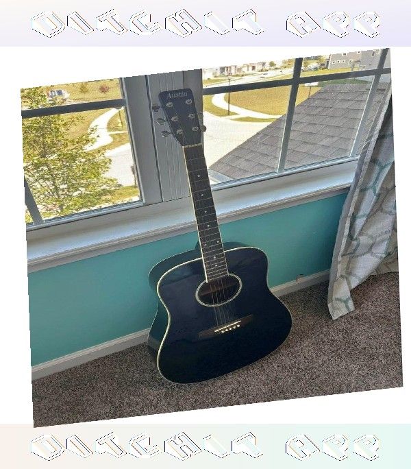 job we Acoustic Guitar Rich Music and Classic Expert Design