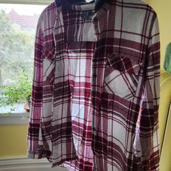 Cool Plaid Shirt Hoodie. ♡ AVAILABLE ♧