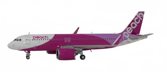 1:400 JC Wings Peach A320-200 JA204P 88629 EW432N006 Airplane Model