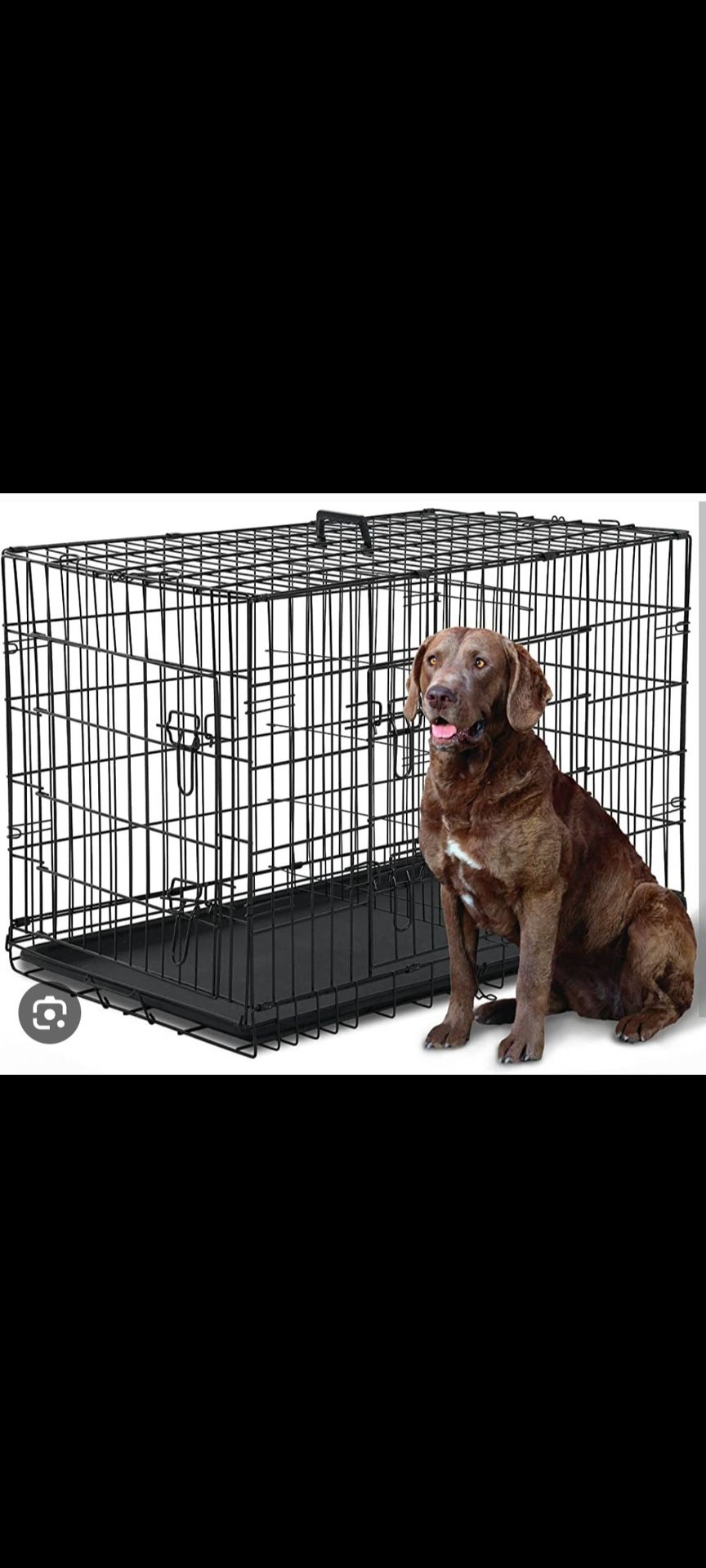 48” Foldable Dog Crate 