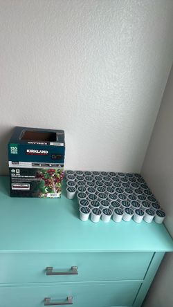 KIRKLAND 60 K-cups Organic, Fair Trade Certified, Kosher, 100% Arabica Coffee-brand new in a box.