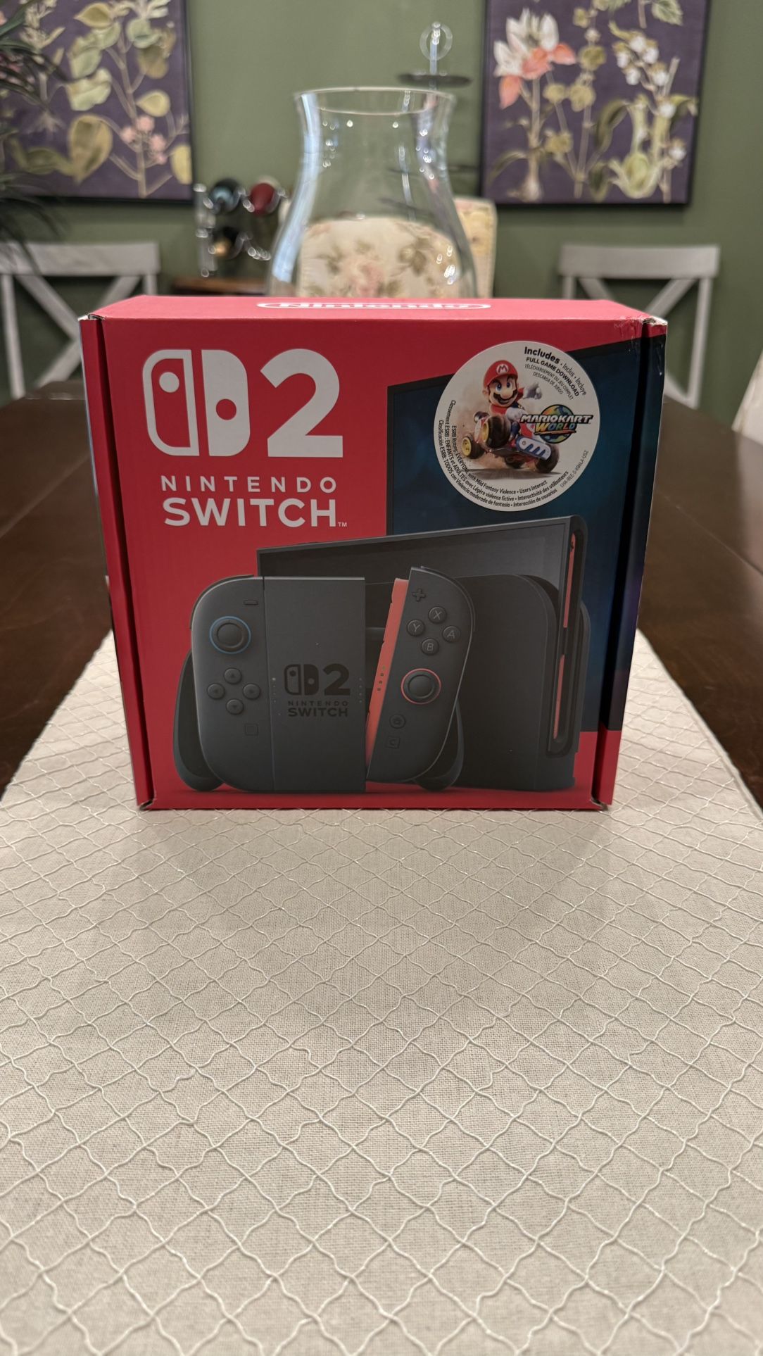 Nintendo Switch 2 Mario Kart World Bundle Console