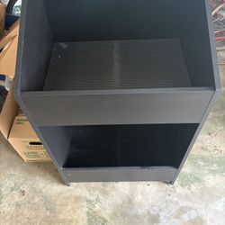 Vinyl Record Storage Cabinet