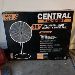 Central Machinery 30” Shop Fan