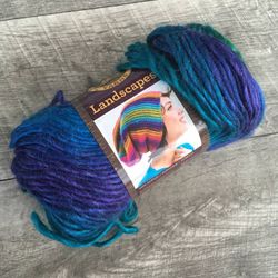 Lion Brand Landscapes Acrylic Blue Lagoon Yarn