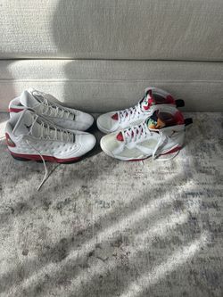 Jordan 13 Cherry - Jordan 7 Hare ( Sz 11) 