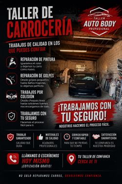 🚘 TALLER DE CARROCERÍA Y PINTURA 🚘