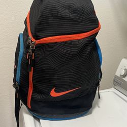 Nike Max Air KD Basketball Backpack Black Orange Blue Kevin Durant 35