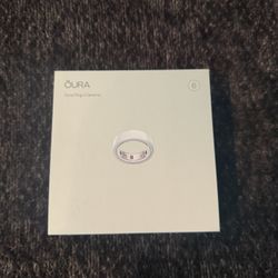 Oura Ring Ceramic Tide Green Size 6