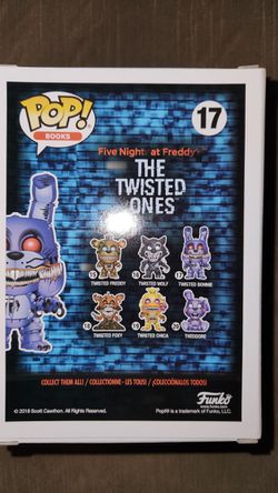 FNAF Five Nights at Freddy's The Twisted Ones Twisted Bonnie Plush Funko