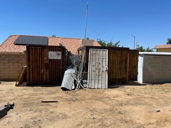 FREE scrap Metal and containers