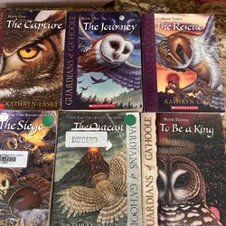 Guardians of Ga’Hoole books 1-4, 8,11