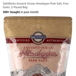 SaltWorks Himalayan Fine crystal mineral rich Salt