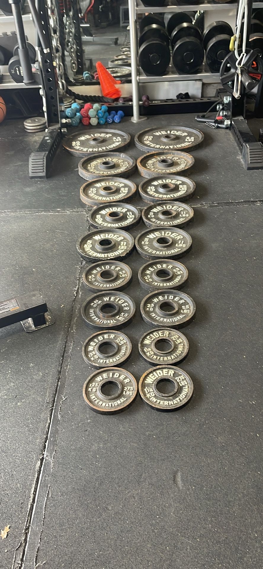 275LB Olympic Weight Plates