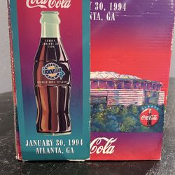 Super Bowl XXVIII coca cola set 1994